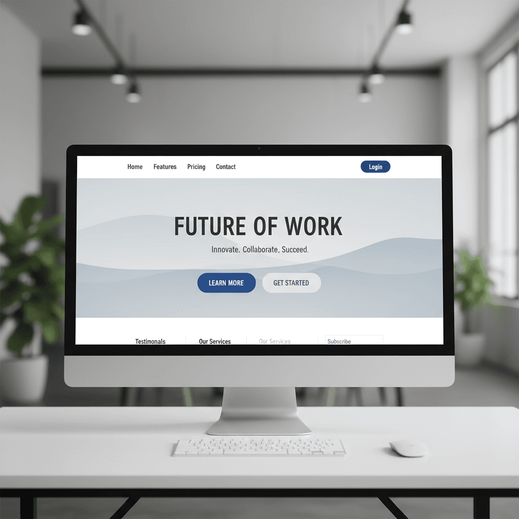 Webpage layout with strategic CTAs